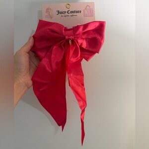 Juicy Couture bow hair clip